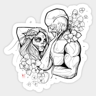 Catrina Love Sticker